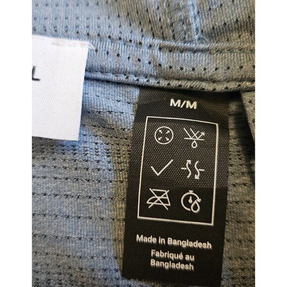 Projek Raw Performance Tech Apparel T Shirt Hooded Men's Size Medium Slate Blue - Picture 4 of 12